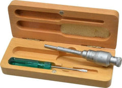 SPI - 0.175 to 0.225", 0.78" Gage Depth, Mechanical Inside Hole Micrometer - 0.0001" Graduation, 0.0002" Accuracy, Ratchet Stop Thimble - USA Tool & Supply