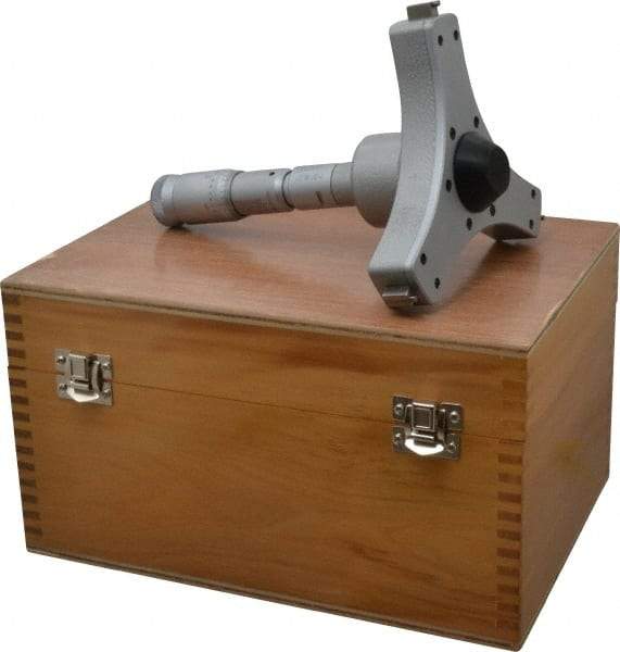 SPI - 7 to 8", 5.51" Gage Depth, Mechanical Inside Hole Micrometer - 0.0002" Graduation, 0.0008" Accuracy, Ratchet Stop Thimble - USA Tool & Supply
