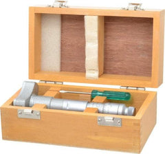 SPI - 2.8 to 3.2", 3.54" Gage Depth, Mechanical Inside Hole Micrometer - 0.0002" Graduation, 0.00025" Accuracy, Ratchet Stop Thimble - USA Tool & Supply