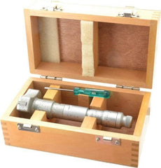 SPI - 2.4 to 2.8", 3.54" Gage Depth, Mechanical Inside Hole Micrometer - 0.0002" Graduation, 0.00025" Accuracy, Ratchet Stop Thimble - USA Tool & Supply