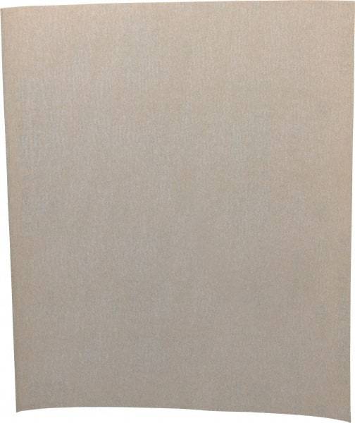 Value Collection - 320 Grit, Aluminum Oxide Sanding Sheet - 11" Long x 9" Wide, Extra Fine Grade, A Weighted Paper Backing - USA Tool & Supply