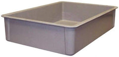 MFG Tray - 400 Lb Load Capacity Gray Fiberglass Tote Container - Stacking, 25.8" Long x 17.8" Wide x 6" High - USA Tool & Supply