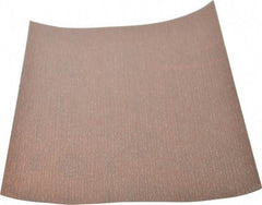 Value Collection - 500 Grit, Aluminum Oxide Sanding Sheet - 11" Long x 9" Wide, Super Fine Grade, A Weighted Paper Backing - USA Tool & Supply
