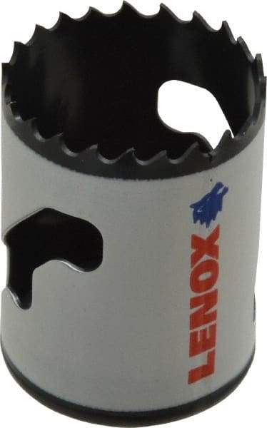 Lenox - 1-9/16" Diam, 1-1/2" Cutting Depth, Hole Saw - Bi-Metal Saw, Toothed Edge - USA Tool & Supply