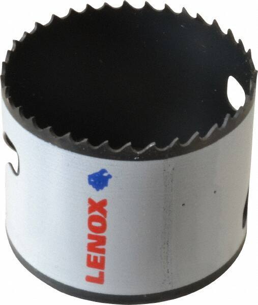 Lenox - 2-9/16" Diam, 1-1/2" Cutting Depth, Hole Saw - Bi-Metal Saw, Toothed Edge - USA Tool & Supply