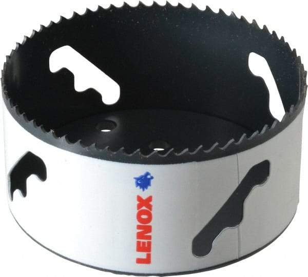 Lenox - 4-1/4" Diam, 1-1/2" Cutting Depth, Hole Saw - Bi-Metal Saw, Toothed Edge - USA Tool & Supply