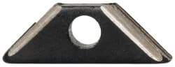 Noga - R1 Bi-Directional High Speed Steel Deburring Swivel Blade - Use on Cross Hole Surfaces, Reversible - USA Tool & Supply