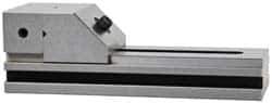 Interstate - 2-7/8" Jaw Width, 4" Jaw Opening Capacity, 1-37/64" Jaw Height, Toolmaker's Vise - Flat Jaw, 0.0002" Parallelism, 0.0002" Squareness, 7-29/32" OAL x 3.14" OAH - USA Tool & Supply