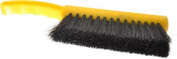 Rubbermaid - 12-1/2" OAL, Tampico Counter Duster - 2-1/2" Bristle Length, 8" Long Head, Plastic Handle, Black - USA Tool & Supply