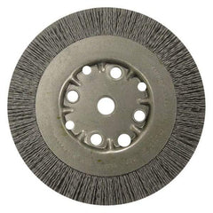 Anderson - 10" OD, 3/4" Arbor Hole, Crimped Nylon Wheel Brush - 1" Face Width - USA Tool & Supply