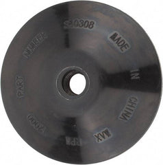DeWALT - 4-1/2" Diam Locking Nut Disc Backing Pad - Medium Density, 12,000 RPM - USA Tool & Supply