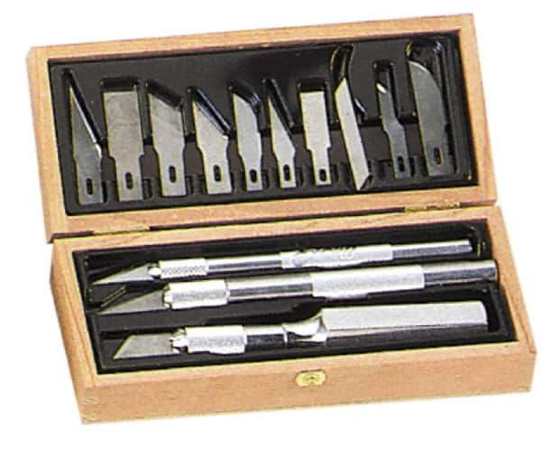 Excel - Woodworking Set - 13 Pieces, Includes Craftsman - USA Tool & Supply