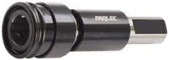 Parlec - 1" Straight Shank Diam Tension & Compression Tapping Chuck - #6 to 1-5/8" Tap Capacity, 5-1/4" Projection, Through Coolant - Exact Industrial Supply