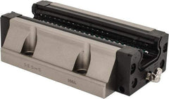 THK - 106mm L x 90mm W x 35mm H, 52mm Transverse Hole Spcg, 72mm Lateral Hole Spcg, 4 Way SHS Block w/Caged Ball - 31mm Overhang, 44.8 Kn Dynamic Capacity, M10x8.5 Hole, 66.6 kn Static Load Rating, 42" High Assembly - USA Tool & Supply