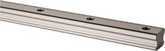 THK - 1,640mm OAL x 28mm Overall Width x 23mm Overall Height SHS Rail - 80mm Between Holes, 9 x 14 x 12mm Hole Size - USA Tool & Supply