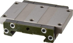 THK - 107mm L x 120mm W x 31mm H, 60mm Transverse Hole Spcg, 107mm Lateral Hole Spcg, 4 Way HRW Block - 25.5mm Overhang, 27.2 Kn Dynamic Capacity, M8x6.8 Hole, 45.9 kn Static Load Rating, 35" High Assembly - USA Tool & Supply