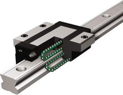 THK - 96.8mm L x 90mm W x 32.5mm H, 40mm Transverse Hole Spcg, 72mm Lateral Hole Spcg, Horizontal Mount Radial SR Block - 31mm Overhang, 30 Kn Dynamic Capacity, 9mm Hole, 56.8 kn Static Load Rating, 42" High Assembly - USA Tool & Supply