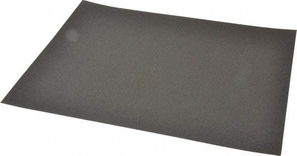 Value Collection - 320 Grit, Aluminum Oxide Sanding Sheet - 11" Long x 9" Wide, Extra Fine Grade, J Weighted Cloth Backing - USA Tool & Supply