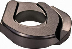 Iscar - HCRD.75 QF Grade IC908 Carbide Milling Insert - TiAlN Finish, 0.183" Thick, 3/4" Inscribed Circle, 3/8" Corner Radius - USA Tool & Supply