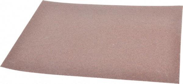 Norton - 60 Grit, Aluminum Oxide Sanding Sheet - 11" Long x 9" Wide, Medium Grade, J Weighted Cloth Backing - USA Tool & Supply