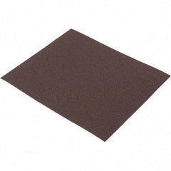 Norton - 80 Grit, Aluminum Oxide Sanding Sheet - 11" Long x 9" Wide, Medium Grade, J Weighted Cloth Backing - USA Tool & Supply