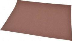 Norton - 220 Grit, Aluminum Oxide Sanding Sheet - 11" Long x 9" Wide, Very Fine Grade, J Weighted Cloth Backing - USA Tool & Supply