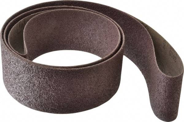 3M - 3" Wide x 120" OAL, 36 Grit, Aluminum Oxide Abrasive Belt - Aluminum Oxide, Very Coarse, Coated, X Weighted Cloth Backing, Series 341D - USA Tool & Supply