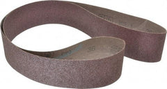 3M - 3" Wide x 72" OAL, 36 Grit, Aluminum Oxide Abrasive Belt - Aluminum Oxide, Very Coarse, Coated, X Weighted Cloth Backing, Series 341D - USA Tool & Supply