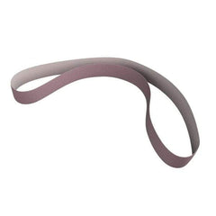 3M - 3" Wide x 79" OAL, 80 Grit, Aluminum Oxide Abrasive Belt - Aluminum Oxide, Medium, Coated, X Weighted Cloth Backing, Series 341D - USA Tool & Supply