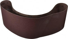 3M - 6" Wide x 48" OAL, 80 Grit, Aluminum Oxide Abrasive Belt - Aluminum Oxide, Medium, Coated, X Weighted Cloth Backing, Series 340D - USA Tool & Supply