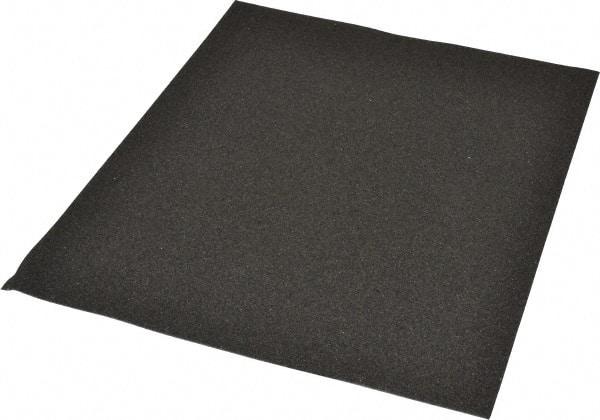Norton - Emery Sanding Sheet - 11" Long x 9" Wide, Coarse Grade, J Weighted Cloth Backing - USA Tool & Supply