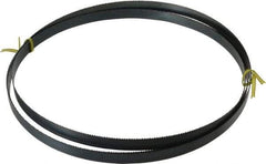 Starrett - 10 TPI, 8' 10" Long x 5/8" Wide x 0.032" Thick, Welded Band Saw Blade - Carbon Steel, Toothed Edge, Raker Tooth Set, Flexible Back, Contour Cutting - USA Tool & Supply