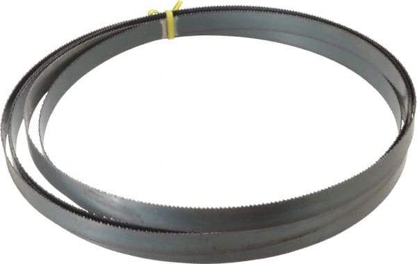 Starrett - 10 TPI, 14' 6" Long x 3/4" Wide x 0.032" Thick, Welded Band Saw Blade - Carbon Steel, Toothed Edge, Raker Tooth Set, Flexible Back, Contour Cutting - USA Tool & Supply