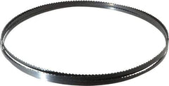 Starrett - 6 TPI, 12' 6" Long x 1/4" Wide x 0.025" Thick, Welded Band Saw Blade - Carbon Steel, Toothed Edge, Raker Tooth Set, Flexible Back, Contour Cutting - USA Tool & Supply