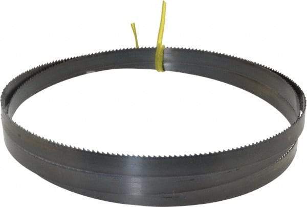 Starrett - 10 TPI, 5' 5" Long x 1/2" Wide x 0.025" Thick, Welded Band Saw Blade - Carbon Steel, Toothed Edge, Raker Tooth Set, Flexible Back, Contour Cutting - USA Tool & Supply