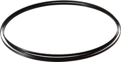 Starrett - 10 TPI, 7' 9" Long x 1/4" Wide x 0.025" Thick, Welded Band Saw Blade - Carbon Steel, Toothed Edge, Raker Tooth Set, Flexible Back, Contour Cutting - USA Tool & Supply