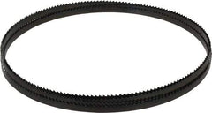 Starrett - 6 TPI, 12' 6" Long x 3/8" Wide x 0.025" Thick, Welded Band Saw Blade - Carbon Steel, Toothed Edge, Raker Tooth Set, Flexible Back, Contour Cutting - USA Tool & Supply