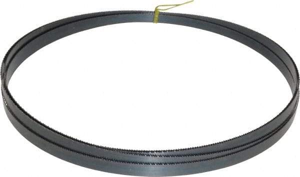 Starrett - 14 TPI, 14' 7" Long x 1/2" Wide x 0.025" Thick, Welded Band Saw Blade - Carbon Steel, Toothed Edge, Raker Tooth Set, Flexible Back, Contour Cutting - USA Tool & Supply