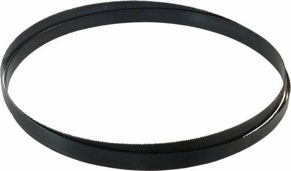 Starrett - 14 TPI, 8' 10" Long x 5/8" Wide x 0.032" Thick, Welded Band Saw Blade - Carbon Steel, Toothed Edge, Raker Tooth Set, Flexible Back, Contour Cutting - USA Tool & Supply
