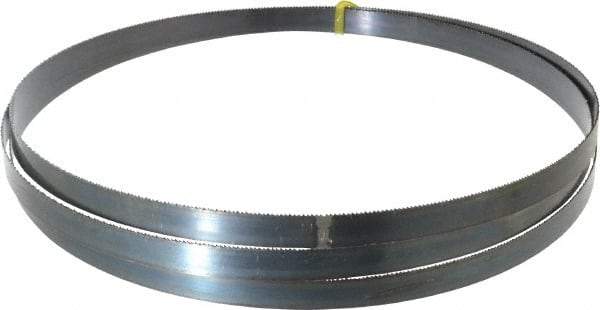 Starrett - 14 TPI, 8' 11" Long x 5/8" Wide x 0.032" Thick, Welded Band Saw Blade - Carbon Steel, Toothed Edge, Raker Tooth Set, Flexible Back, Contour Cutting - USA Tool & Supply