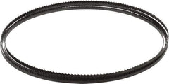 Starrett - 6 TPI, 12' 6" Long x 1/4" Wide x 0.025" Thick, Welded Band Saw Blade - Carbon Steel, Toothed Edge, Raker Tooth Set, Flexible Back, Contour Cutting - USA Tool & Supply