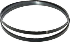 Starrett - 10 TPI, 12' 10" Long x 1/2" Wide x 0.025" Thick, Welded Band Saw Blade - Carbon Steel, Toothed Edge, Raker Tooth Set, Flexible Back, Contour Cutting - USA Tool & Supply