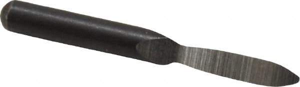 Shaviv - Bi-Directional Hand Deburring Triangular Scraper Tool - U Blade Holder, High Speed Steel Blade - USA Tool & Supply