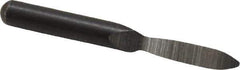 Shaviv - Bi-Directional Hand Deburring Triangular Scraper Tool - U Blade Holder, High Speed Steel Blade - USA Tool & Supply