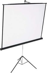 Quartet - Projection Screens Mount Type: Tripod Screen Width (Inch): 70 - USA Tool & Supply