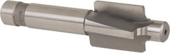 Made in USA - 7/16-20" Port, 0.888" Spotface Diam, 1/4" Tube Outside Diam, Plain Pilot, Straight Shank, High Speed Steel Porting Tool - USA Tool & Supply