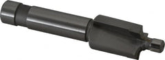 Made in USA - 5/16-24" Port, 0.742" Spotface Diam, 1/8" Tube Outside Diam, Plain Pilot, Straight Shank, Carbide Tipped Porting Tool - USA Tool & Supply