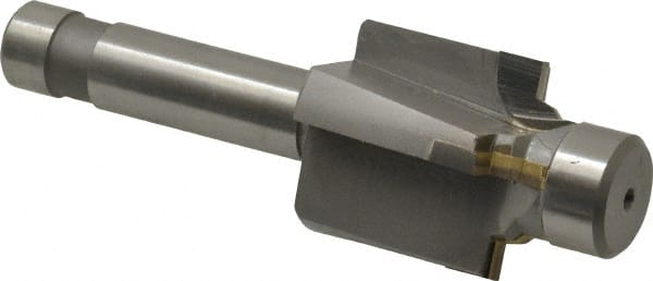 Made in USA - 3/4-16" Port, 1.208" Spotface Diam, 1/2" Tube Outside Diam, Plain Pilot, Straight Shank, Carbide Tipped Porting Tool - USA Tool & Supply