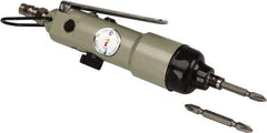 Value Collection - 8,000 RPM, Inline Handle Air Screwdriver - 0.2 CFM - USA Tool & Supply