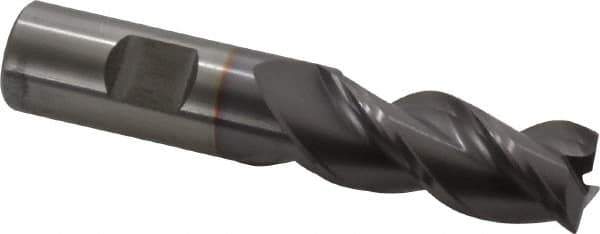 Cleveland - 3/4", 3 Flute, Single End, Powdered Metal, 0.06" Corner Radius End Mill - 3-3/4" OAL, 42° Helix, Right Hand Flute, 1-5/8" LOC, Right Hand Cut - USA Tool & Supply